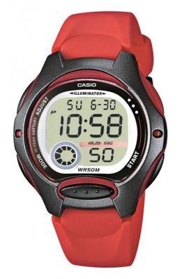 Wodoszczelny zegarek damski CASIO z podświetleniem