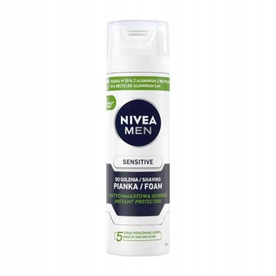 Pianka do golenia skóry wrażliwej Łagodząca NIVEA MEN Sensitive