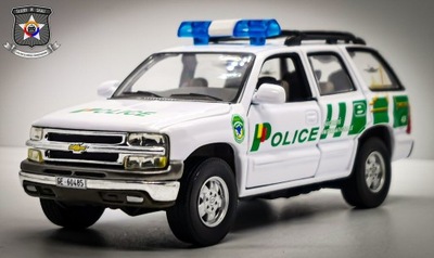 1:43 Hongwell Chevrolet Tahoe Police Genevoise Policja Szwajcaria BCM!