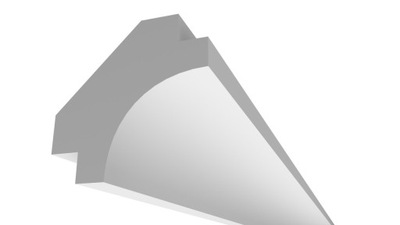 Gzyms listwa oświetleniowa LED XPS 2L 80x80 mm