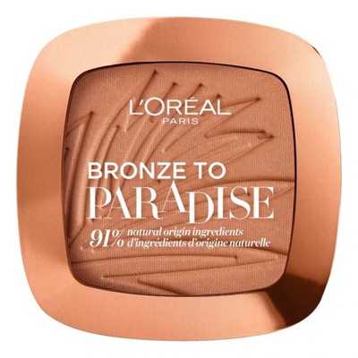 Bronzer L'Oréal Paris Bronze To Paradise 02 Baby One More Tan matowy