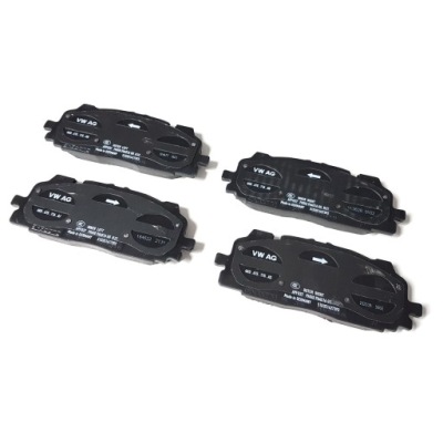 Оригинальные тормозные колодки перед audi a6 a7 c8 4k 350x34mm aso фото №1