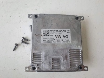 Vw audi seat модуль преобразователь led 7p5941591 ad фото №1