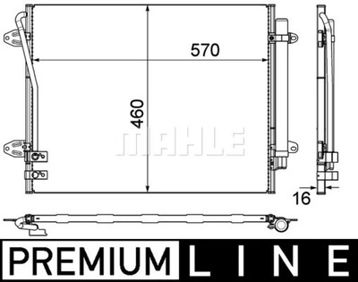 AC734000P/MAH CONDENSADOR BEHR PREMIUM LINE  