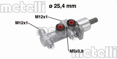 BOMBA DE FRENADO RENAULTYL TRAFFIC II 01- /DOBLO 10- /VIVARO 01- 202-767  