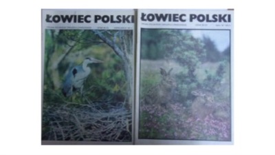 Łowiec Polski czasopismo nr 4,5/1987