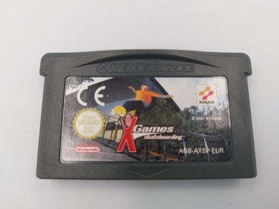 X GAMES SKATEBOARDING GBA GAMEBOY ADVANCE