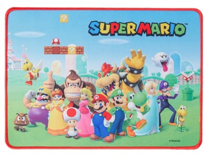 PODKŁADKA POD MYSZKĘ POD MYSZ SUPER MARIO LUIGI BOWSER TOAD YOSHI 35x25