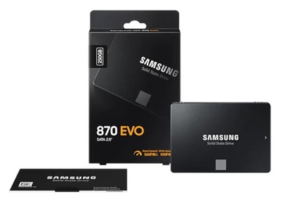 Dysk Samsung SSD SATA2.5" 250GB 6GB S 870 EVO MZ-77E250B/EU