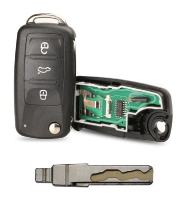 Ключ vw volkswagen up 5k0837202ad + фрезерування фото №1