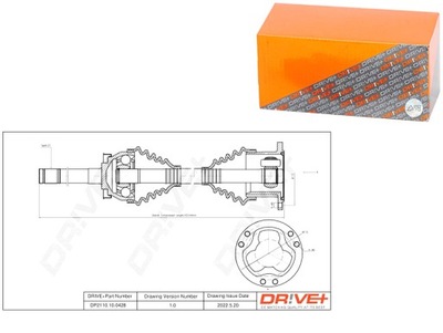 SEMI-EJE DE ACCIONAMIENTO NISSAN TERRANO 93-07 L + P PARTE DELANTERA DRIVE+  