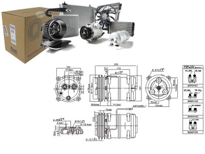 Nissens 899944 компрессор, кондиционер фото №1