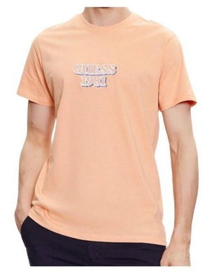 T-shirt męski Guess M3GI30 K8FQ4 G336 pomarańczowy rozmiar L