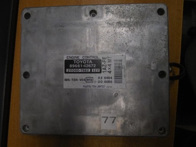 COMPUTADOR DEL MOTOR TOYOTA RAV4 II 00-05 2.0 VVTI 89661-42672  