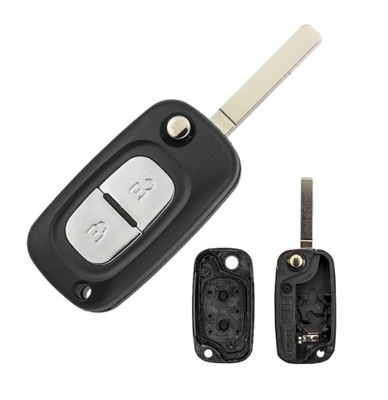 Ключ корпус ключа pilot do renault clio iii 3 iv 4 fluence modus фото №1