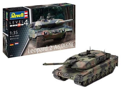 REVELL LEOPARD 2A6/A6NL 03281 SKALA 1:35