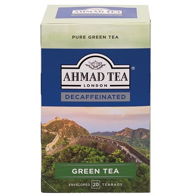 Ahmad Decaf Green Tea 20 saszetek