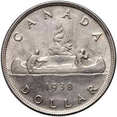 #AJ# Kanada, Jerzy VI, dolar 1938