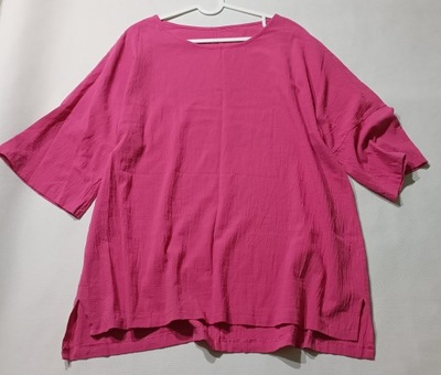 Różowa bluzka 5XL 48-50 oversize