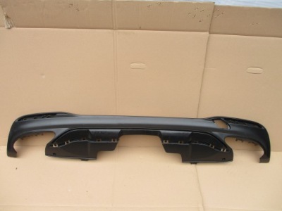 Спойлер dół накладка дифузор бампера задній mercedes gle gls w166 amg a166885 фото №1