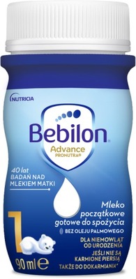 Mleko początkowe Bebilon 1 Pronutra Advance 90 ml