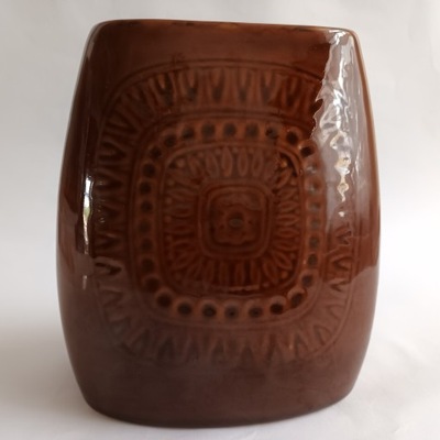 Ceramiczny wazon. ZMO Jaroszów. Vintage