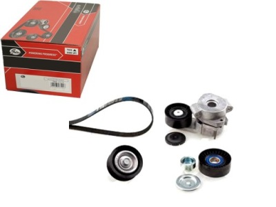 Набор ремни многоручейковых с ролики citroen j фото №1