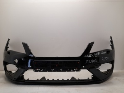 Seat leon 5f0 бампер перед 4xpdc ксенон перед фото №1
