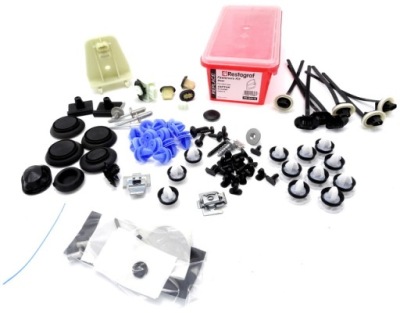 Набір кліпси двері перед задня renault captur фото №1