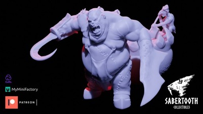 The Chef with cauldron - Sabertooth Collectibles