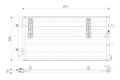 VALEO КОНДЕНСАТОР КОНДИЦИОНЕРА AUDI A4 ALLROAD B8 A4 B8 A5 Q5 1.8-4.2