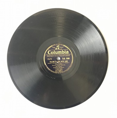 Frank Sinatra Falling in Love With Love / My Love For You DB2388 Columbia