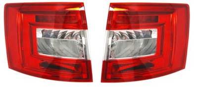 2X LED (СВІТЛОДІОД) ФАРА ЗАД СТОП ЛІВА ПРАВЕ КОМПЛЕКТ SKODA OCTAVIA III (2013-2017) УНІВЕРСАЛ