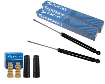 Sachs амортизаторы + защита i отбойники ford fiesta vi mk6 mazda 2 задняя фото №1