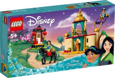 LEGO DISNEY 43208 Przygoda Dżasminy i Mulan