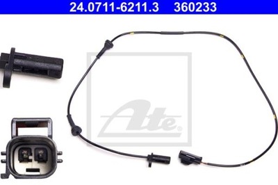 SENSOR ABS VOLVO S60 00-09 DERECHA PARTE DELANTERA  