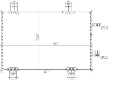 NRF 350480 SKRAPLACZ, ACONDICIONAMIENTO  