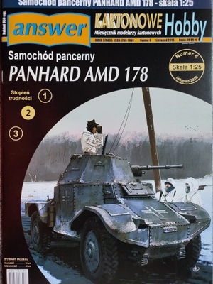 Answer 6/2016 samochód pancerny PANHARD AMD 178