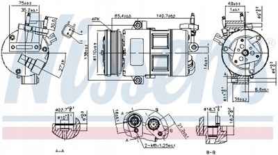 COMPRESOR DE ACONDICIONADOR FORD  