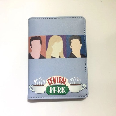 Friends Central Perk Passport ID Card Holder PU