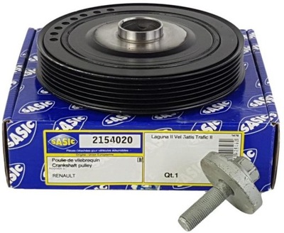 Sasic 2154020 шкив, wał коленчатый фото №1