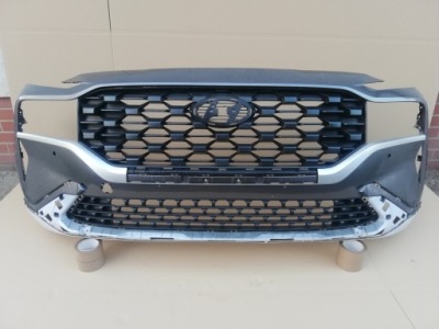 Hyundai santa fe iv lift 20- бампер передний super hit фото №1