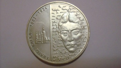 10 Euro Niemcy 2008 euro Kafka srebro