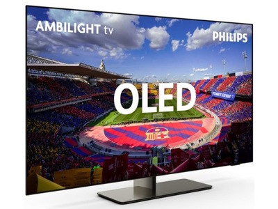 Telewizor PHILIPS 55OLED818 55'' OLED 4K 120Hz Google TV Ambilight x3 Atmos