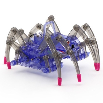 zestaw elektronicznych robotów pająków