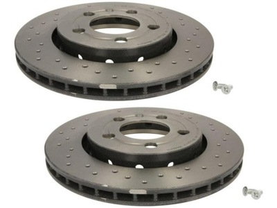 DISCS REAR SEAT LEON 1M 1.8-2.8 99-06 TOLEDO II MK2 1.9 00-05  