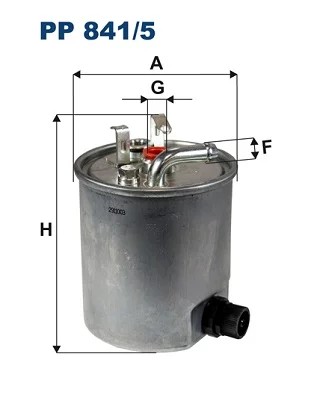 FILTRO COMBUSTIBLES  