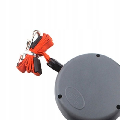 AUTOMATYCZNA CHOWANA PODWÓJNA SMYCZ LINA TRAKCYJ