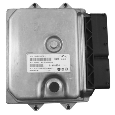 Блок управления fiat panda 52096059 mjd 9df.p5 фото №1