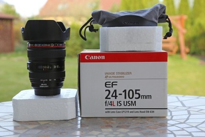 Obiektyw Canon EF 24-105mm f/4L IS USM. POLECAM!